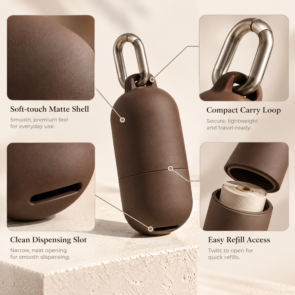 Arvelnore™ Dog Waste Bag Holder