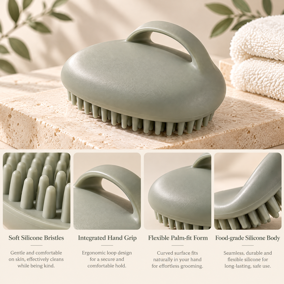 Arvelnore™ Pet Bath Brush