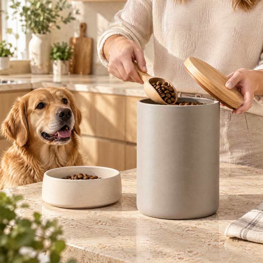Arvelnore™ Pet Food Storage Canister