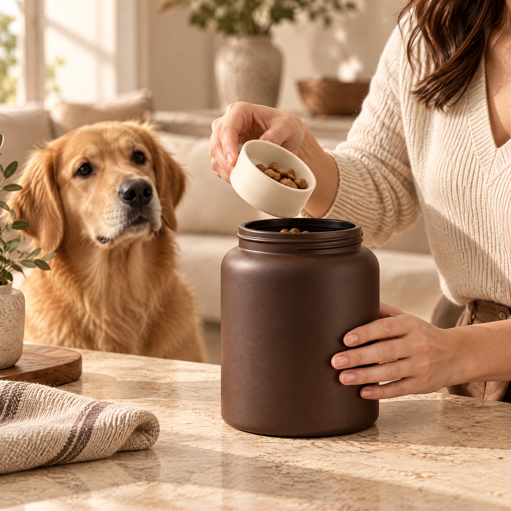 Arvelnore™ Pet Treat Storage Jar