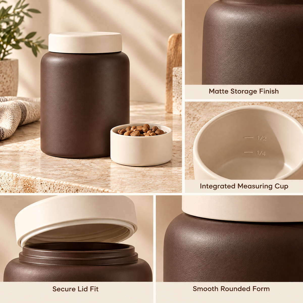 Arvelnore™ Pet Treat Storage Jar