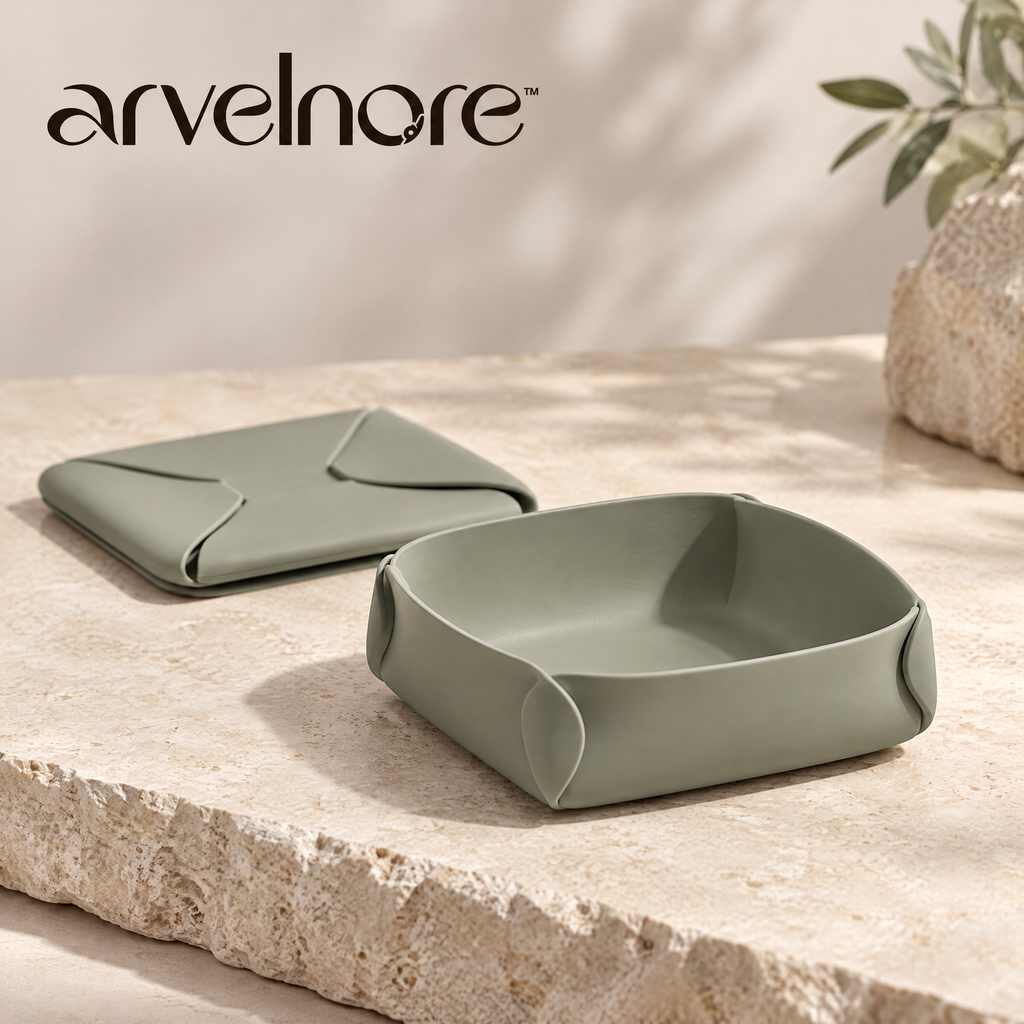 Arvelnore™ Foldable Travel Pet Bowl